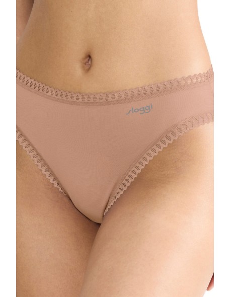Briefs go crush high leg 3pack beige Sloggi
