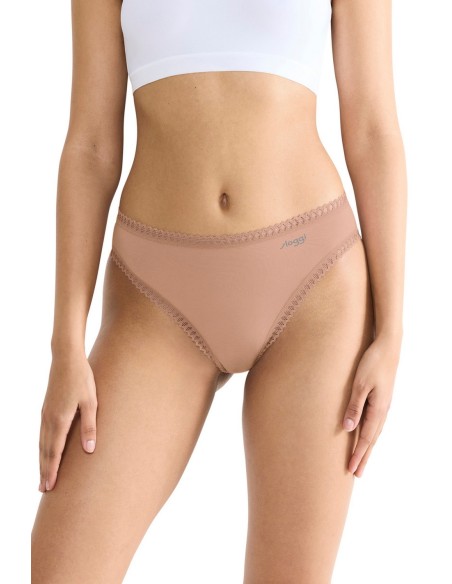 Figi go crush high leg 3pack beż Sloggi