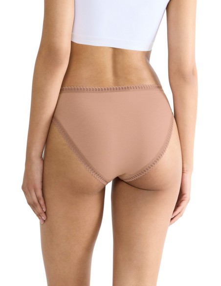 Figi go crush high leg 3pack beż Sloggi