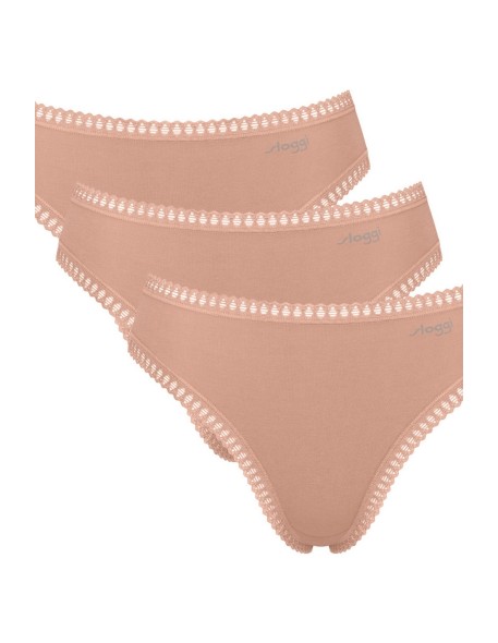 Briefs go crush high leg 3pack beige Sloggi