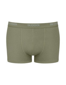 Męskie bokserki Sloggi Men Basic Short moss green old,... 2