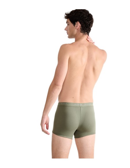 men Basic Short MOSS GREEN OLD Sloggi
