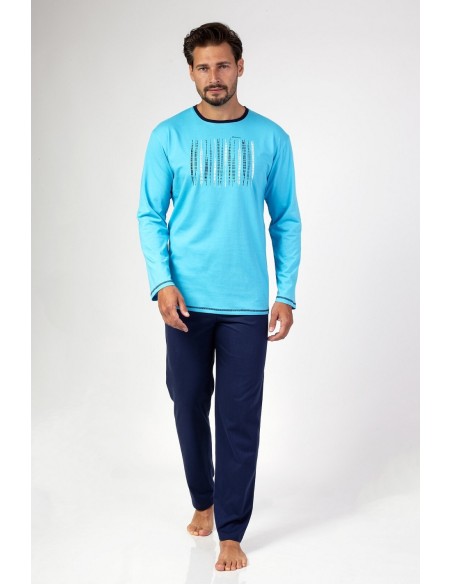 Piżama 472/24 dł/r 2xl-3xl z24/25 męska Regina