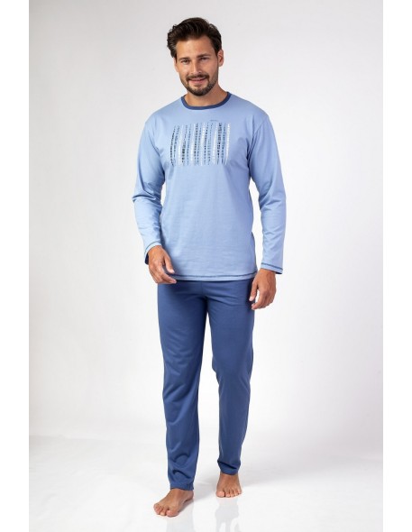 Piżama 472/24 dł/r 2xl-3xl z24/25 męska Regina