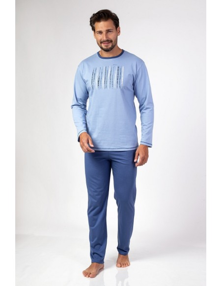 Piżama 472/24 dł/r 2xl-3xl z24/25 męska Regina