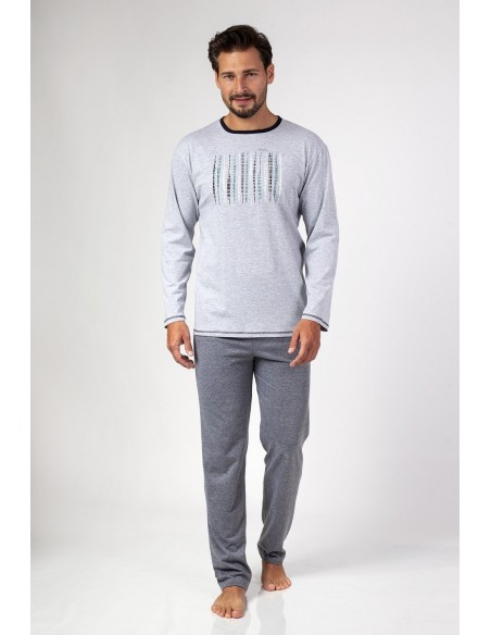 Piżama 472/24 dł/r 2xl-3xl z24/25 męska Regina