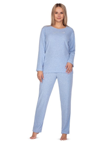 Piżama 643 dł/r frotte 2xl damska Regina