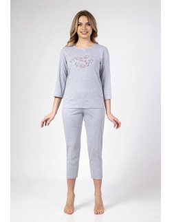 Piżama 678 3/4 m-xl z24/25 damska Regina 2