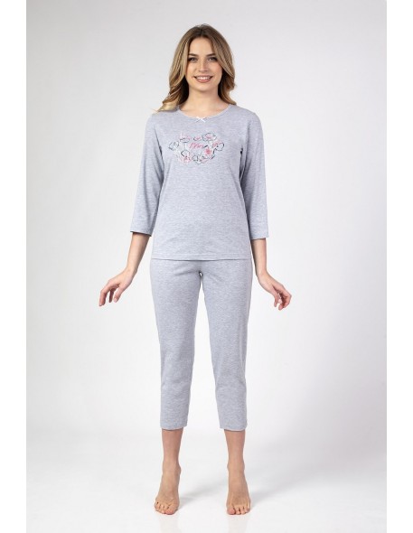 Piżama 678 3/4 m-xl z24/25 damska Regina