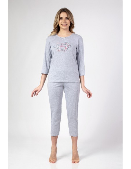 Piżama 678 3/4 m-xl z24/25 damska Regina