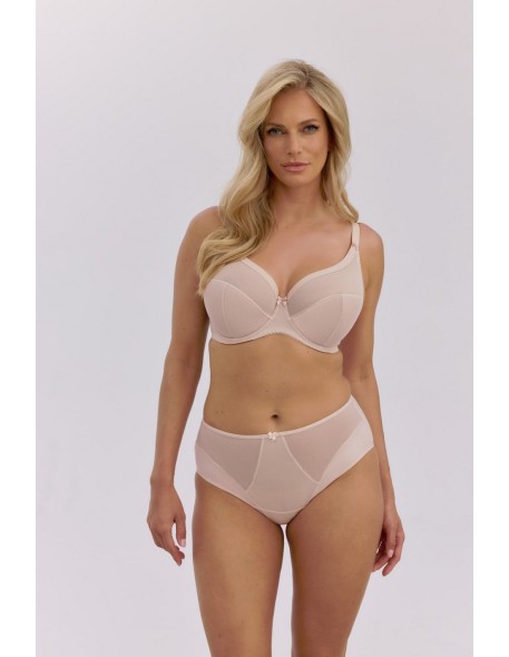 Biustonosz semi-soft sara art.001 beżowy Gaia