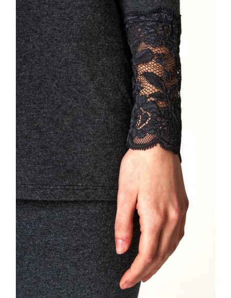 Podkoszulek damski z długim rękawem hot touch Key LVD 729 4 