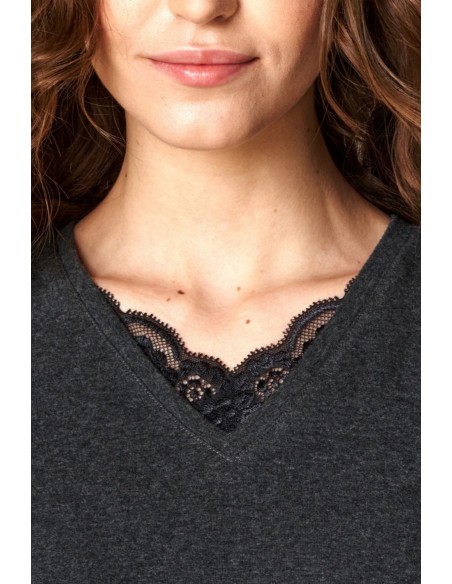 Podkoszulek damski z długim rękawem hot touch Key LVD 729 4 