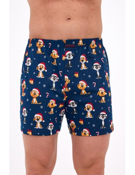 Bokserki świąteczne 016 3-5xl z/25 Cornette