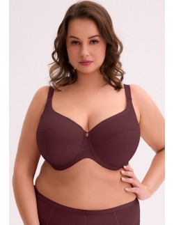 Biustonosz semi soft bs 1058 maxi wino Gaia 2