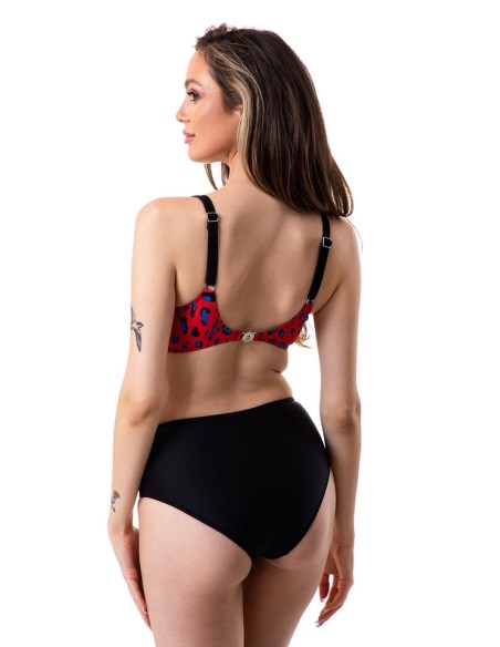 Two-piece swimsuit klasyczny padded bra and panties with wyższym stanem Primo