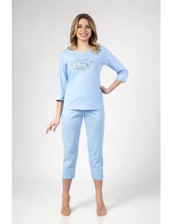 Pajamas 678 3/4 2xl-3xl z24/25 women's Regina