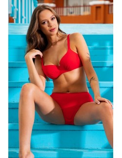 Primo dwuczęściowy kostium kąpielowy Model 529/01 czerwony 2
