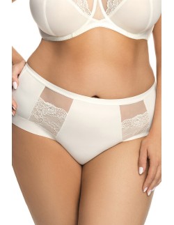 Briefs luisse k442 śmietankowe Gorsenia