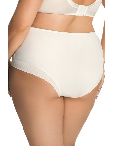 Briefs luisse k442 śmietankowe Gorsenia