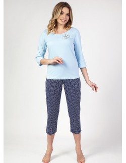 Pajamas 683 3/4 2xl-3xl z24/25 women's Regina