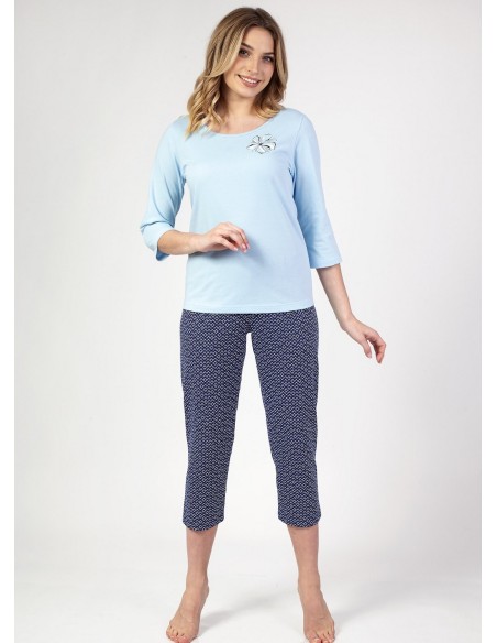 Pajamas 683 3/4 2xl-3xl z24/25 women's Regina