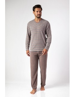 Piżama 450 dł/r frotte 2xl-3xl męska Regina 2