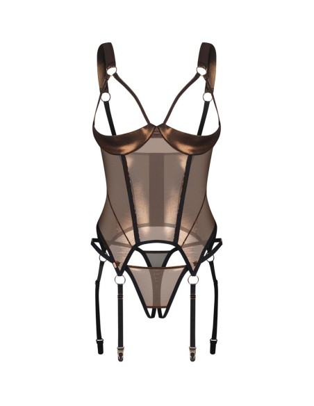 Soranna gorset i stringi otwarte Obsessive