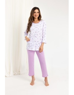 Pajamas 723 7/8 m-xl z25/26 women's rozpinana Regina 2