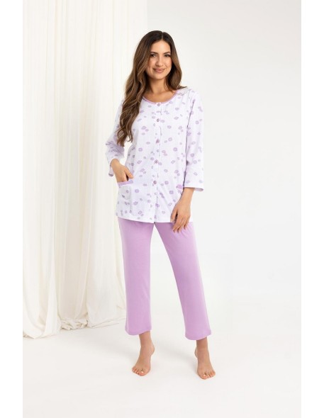 Pajamas 723 7/8 m-xl z25/26 women's rozpinana...