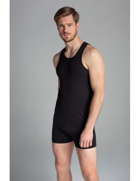 Undershirt tank top male Gatta Seamless Cotton Tank Classic 42407S