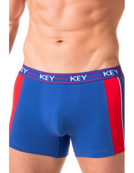 Męskie bokserki z szeroką taśmą Key MXH 238 B22