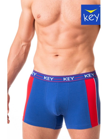 Męskie bokserki z szeroką taśmą Key MXH 238 B22