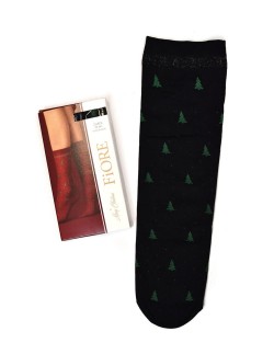 CAROL - socks 40 DEN, Fiore 2