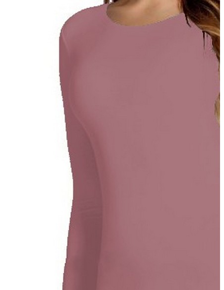 Bluzka damska długi rękaw Babell Manati, z dekoltem łódką