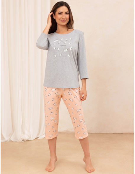 Pajamas 707 3/4 m-xl z25/26 women's Regina