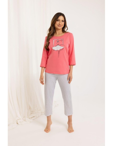 Pajamas 716 3/4 m-xl z25/26 women's Regina