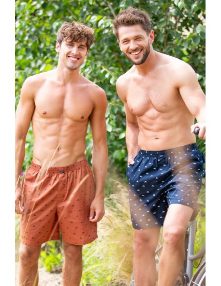 Szorty piżamowe męskie Key MXC 117 