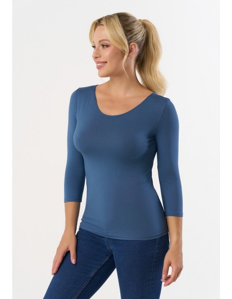 Bluzka damska rękaw 3/4 Babell Manati z...