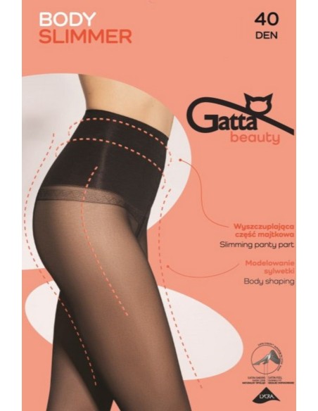 Body slimmer - rajstopy damskie wyszczuplające brzuch 40 den Gatta
