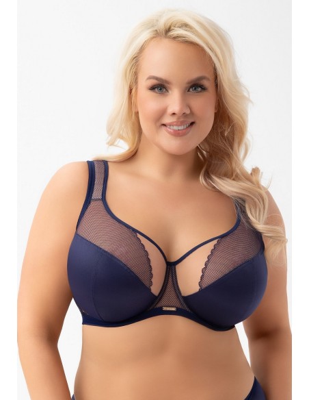 Bra soft luisse k441/1 navy blue Gorsenia