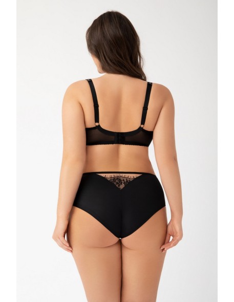 Bra half padded alicante k647 black Gorsenia