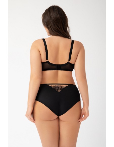 Bra half padded alicante k647 black Gorsenia