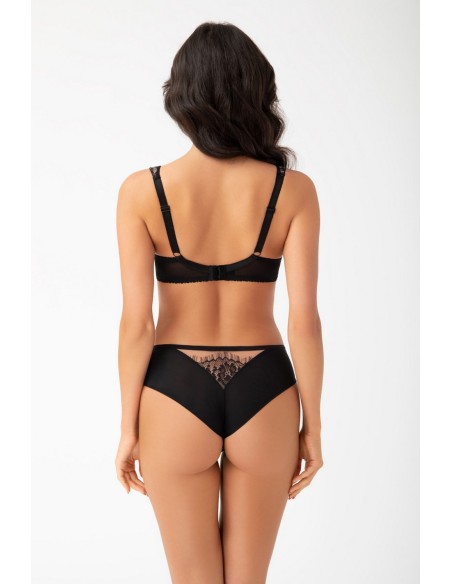 Bra half padded alicante k647 black Gorsenia
