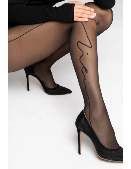 Rajstopy zień signature line 02 15 den Gatta