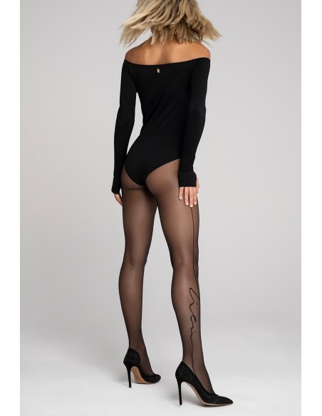 Rajstopy zień signature line 02 15 den Gatta