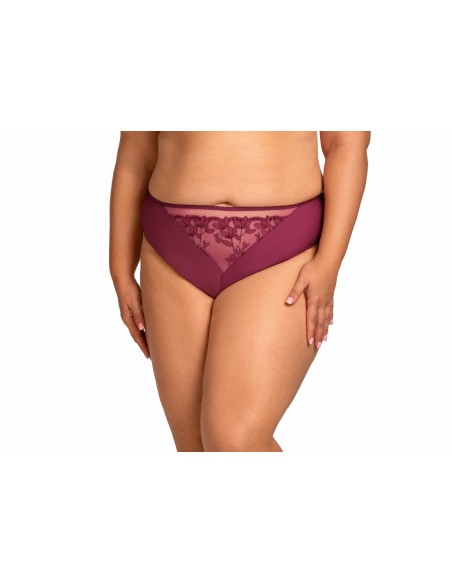 Nel n01-niskie panties burgundowe Nessa