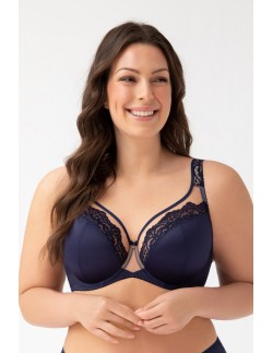 Bra soft luisse k441 navy blue Gorsenia
