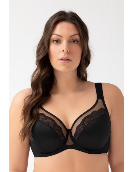 Bra soft luisse k441 black Gorsenia