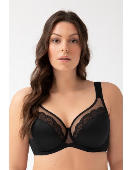 Bra soft luisse k441 black Gorsenia